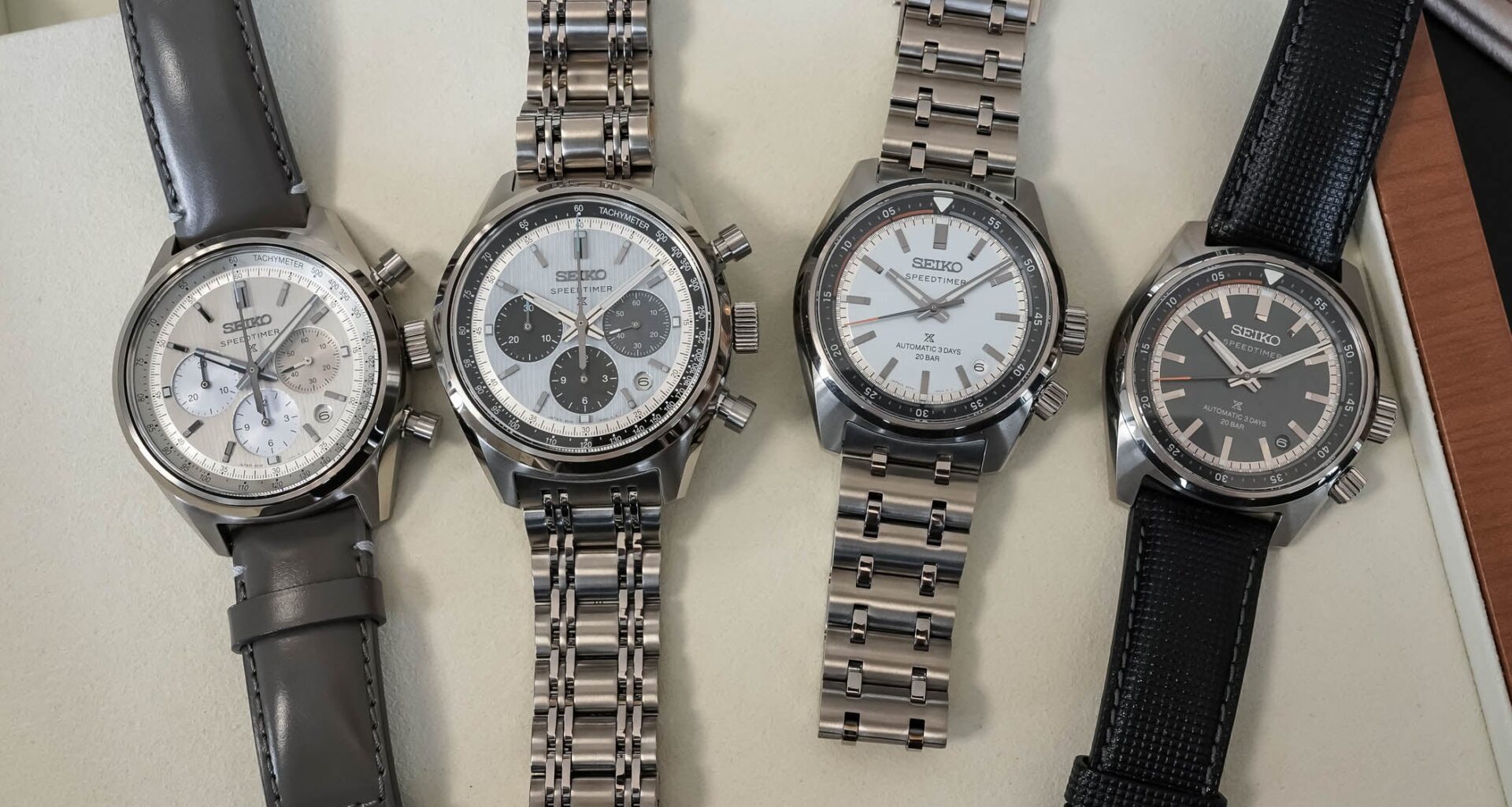 First Look: Seiko Adds 4 new References to its Prospex Speedtimer Mechanical Collection