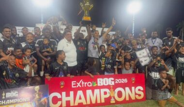 Ba crowned BOG champions after 8 years, edging Rewa 2-1