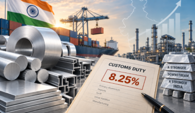 India’s 8.25% aluminium duty paradox puts downstream manufacturing under pressure
