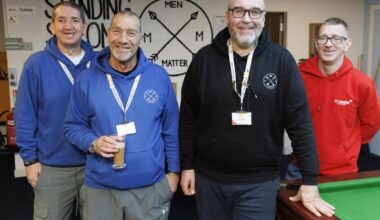 Glasgow men offered help before work stress leads to sick leave