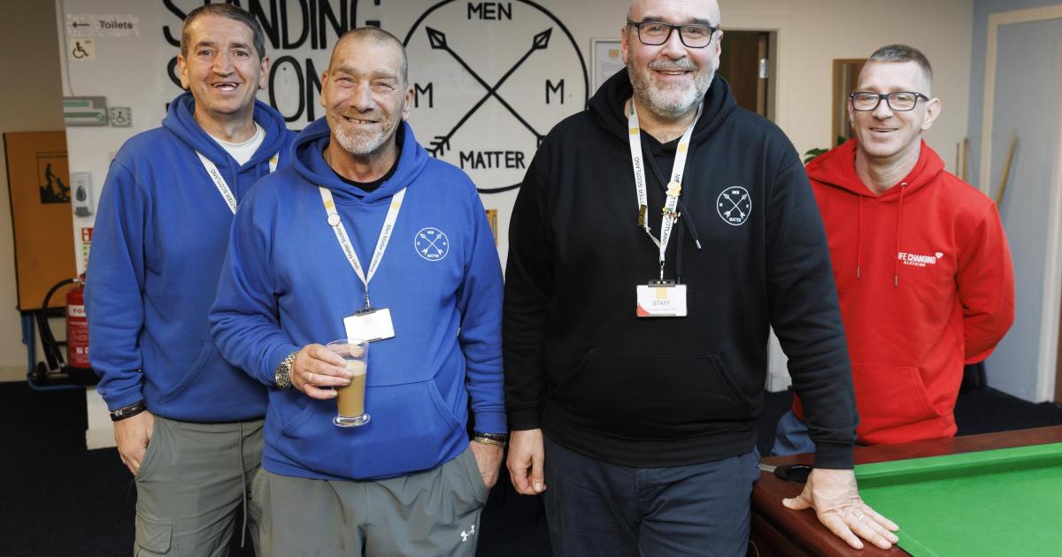 Glasgow men offered help before work stress leads to sick leave