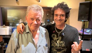 Bass great Phil Soussan, right, is joining William Shatner's new heavy-metal band *uckers, prem ...