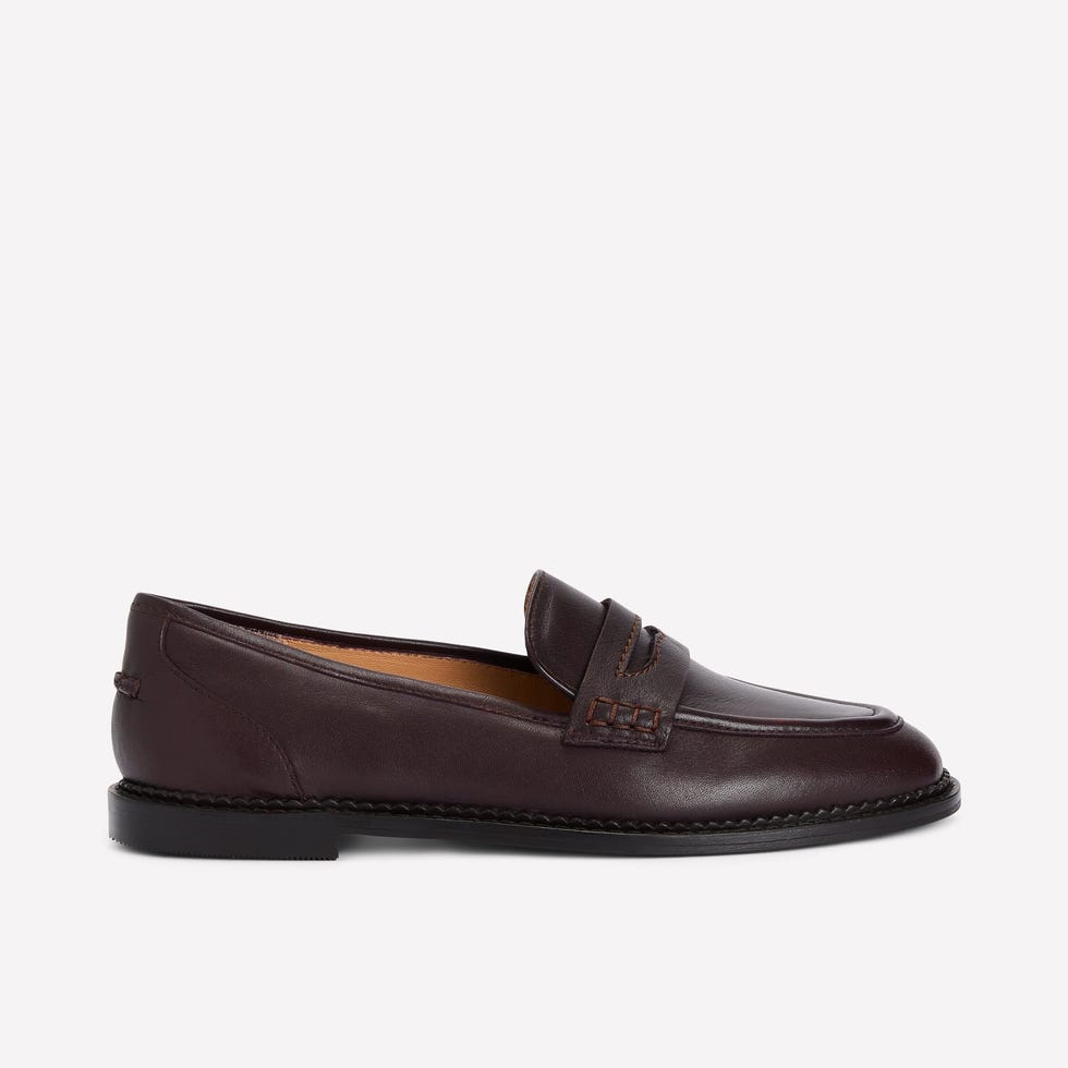 Nya Penny Loafers Chocolate Brown Leather Nya Penny Loafers Chocolate Brown Leather