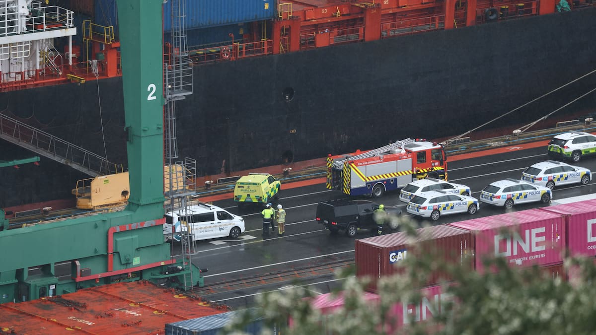 Lyttelton Port incident: Emergency services respond in Christchurch
