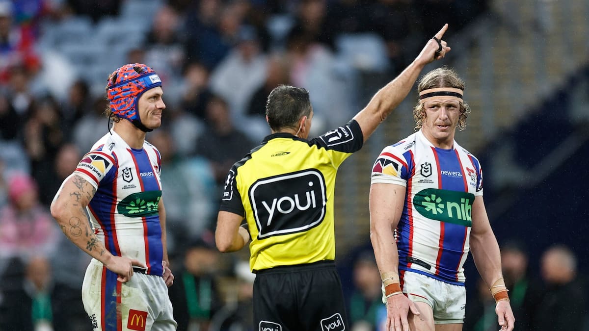 Phoenix Crossland gets four-match ban for hip-drop tackle on Nathan Cleary