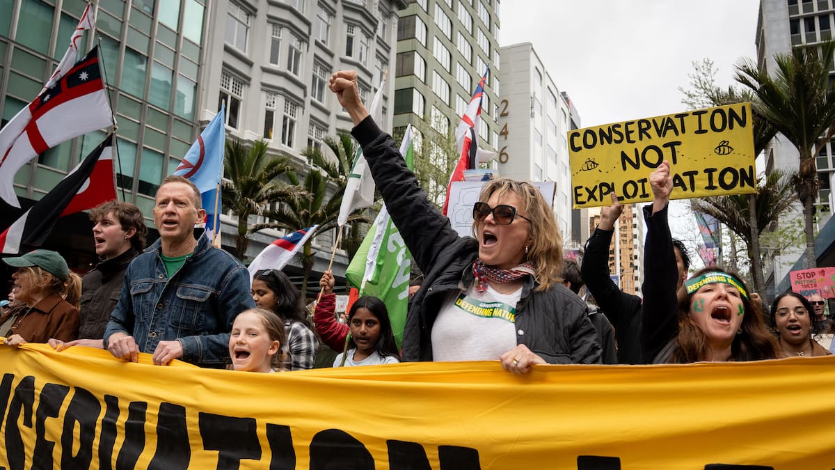 March for Nature: Thousands protest Conservation Amendment Bill in Auckland