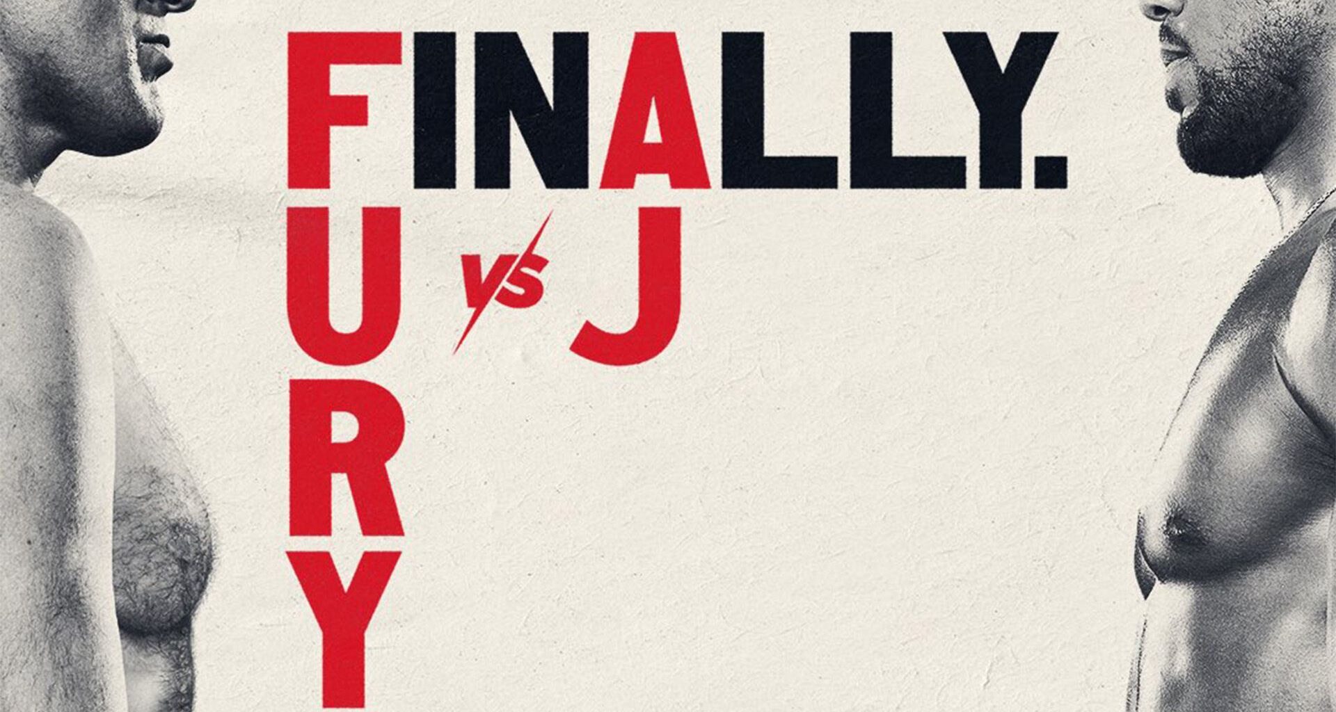 Fury vs AJ poster