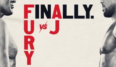 Fury vs AJ poster