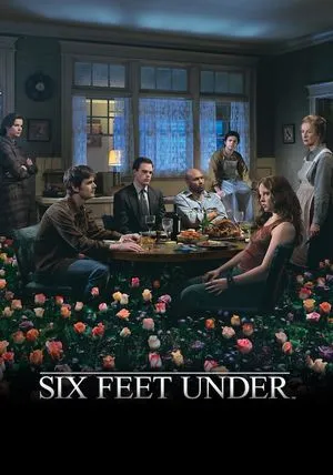 tv show poster for Six Feet Under