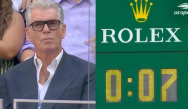 James Bond Fans Can't Get Over Pierce Brosnan's 007 US Open Moment