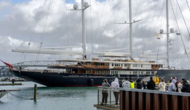 Jeff Bezos’ $800m superyacht Koru due to arrive in Auckland