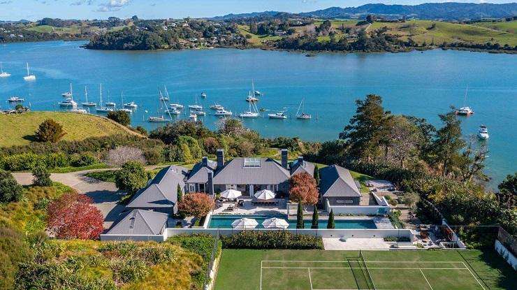 A property on Bishop Lane, near Matakana, with two luxury cabins and plans for a substantial home sold in July for $8.45 million. Photo / Supplied