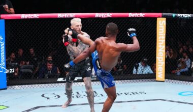 UFC Paris: Dan Hooker suffers first-round TKO loss to Salahdine Parnasse in main event