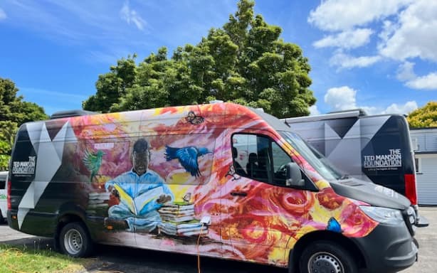 Celia the optometry bus cost $500,000 for the van, equipment and fit out.
Next step for Painga Project is to secure the $700,000 per year operating funding.