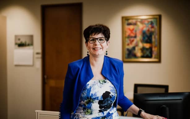 Porirua Mayor Anita Baker said the council has "stuck to its knitting" despite a 17.5 percent rates increase. Photo: RNZ/Dom Thomas. [via LDR single use only]