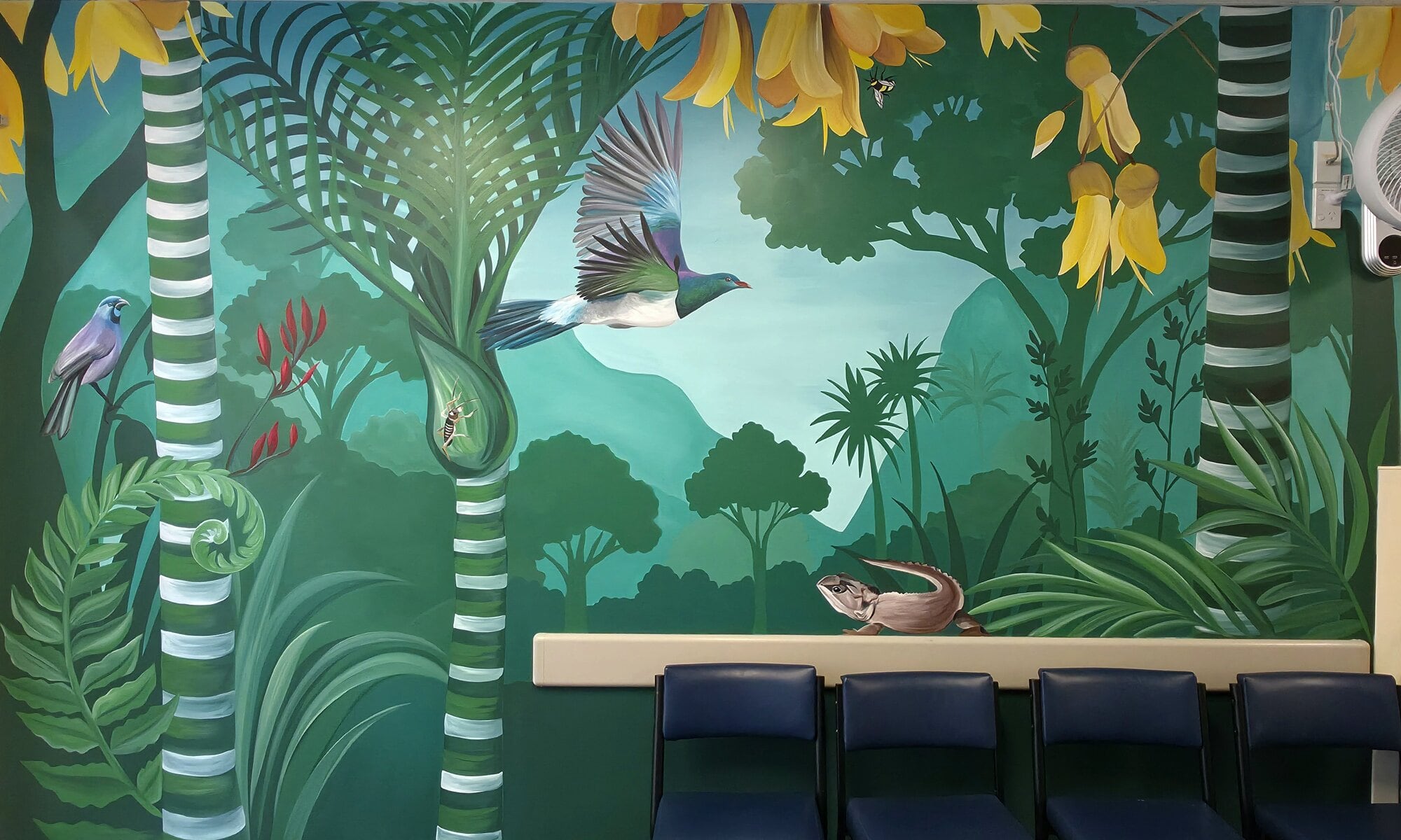  Tauranga Hospital mural.