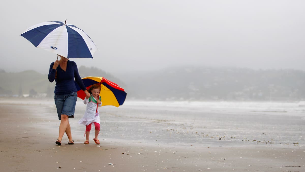 Weather: Cold fronts bring windy, showery start to school holidays