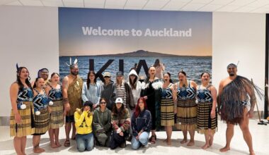 Philippines girl group BINI embraces Māori welcome on first NZ visit