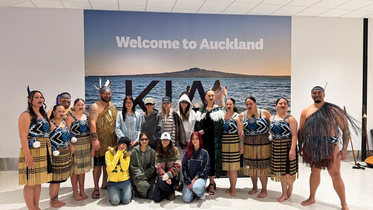 Philippines girl group BINI embraces Māori welcome on first NZ visit