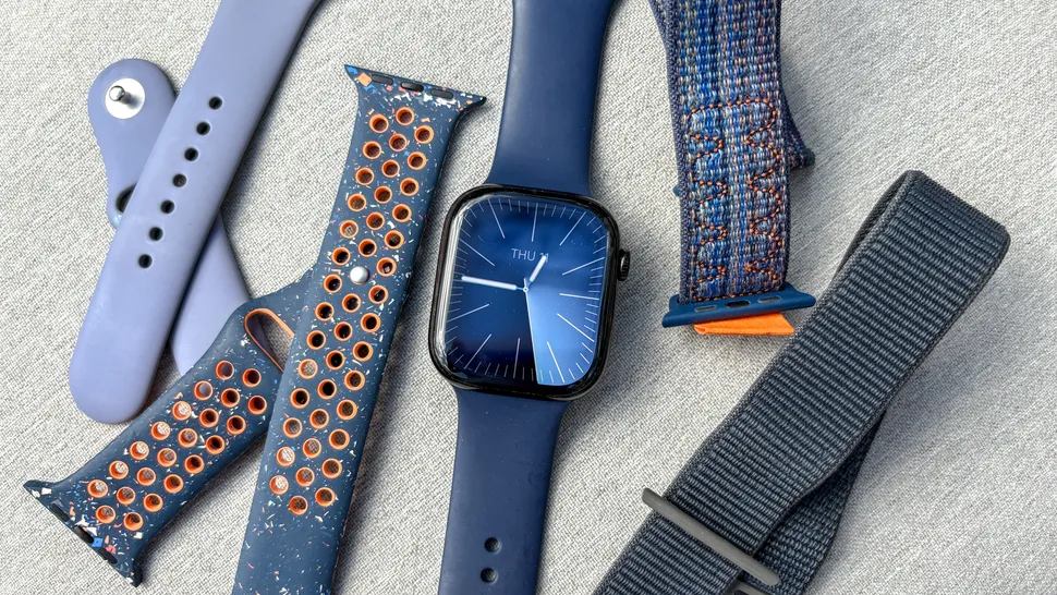 Apple Watch with bands