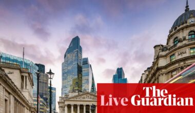 Long-term UK borrowing costs at 28-year high as rising oil prices trigger global bond rout – business live | Business