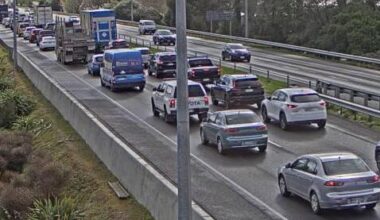 Person seriously injured in motorway crash between car and truck