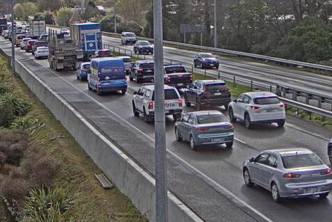 Person seriously injured in motorway crash between car and truck