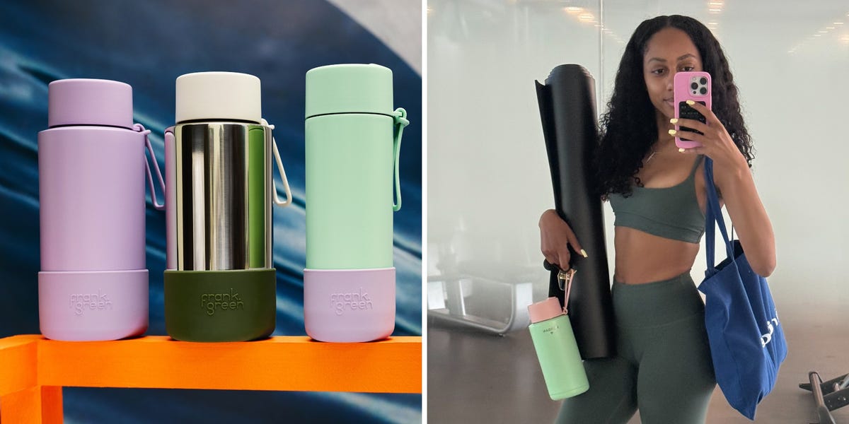 Frank Green Is the Latest Trendy Water Bottle Brand