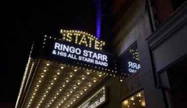 Fans file into Easton's State Theatre to see living Beatles legend, Ringo Starr | Easton Area