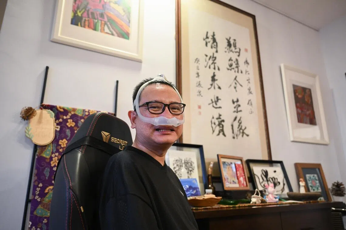 Yeo Whee Jim, who is in his early 50s, was diagnosed with amyotrophic lateral sclerosis (ALS) in 2023. He now takes the stage for a one-night only show.