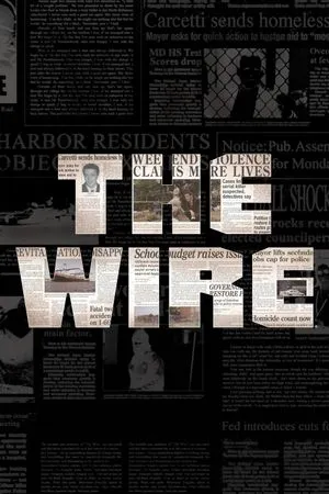 tv show poster for The Wire