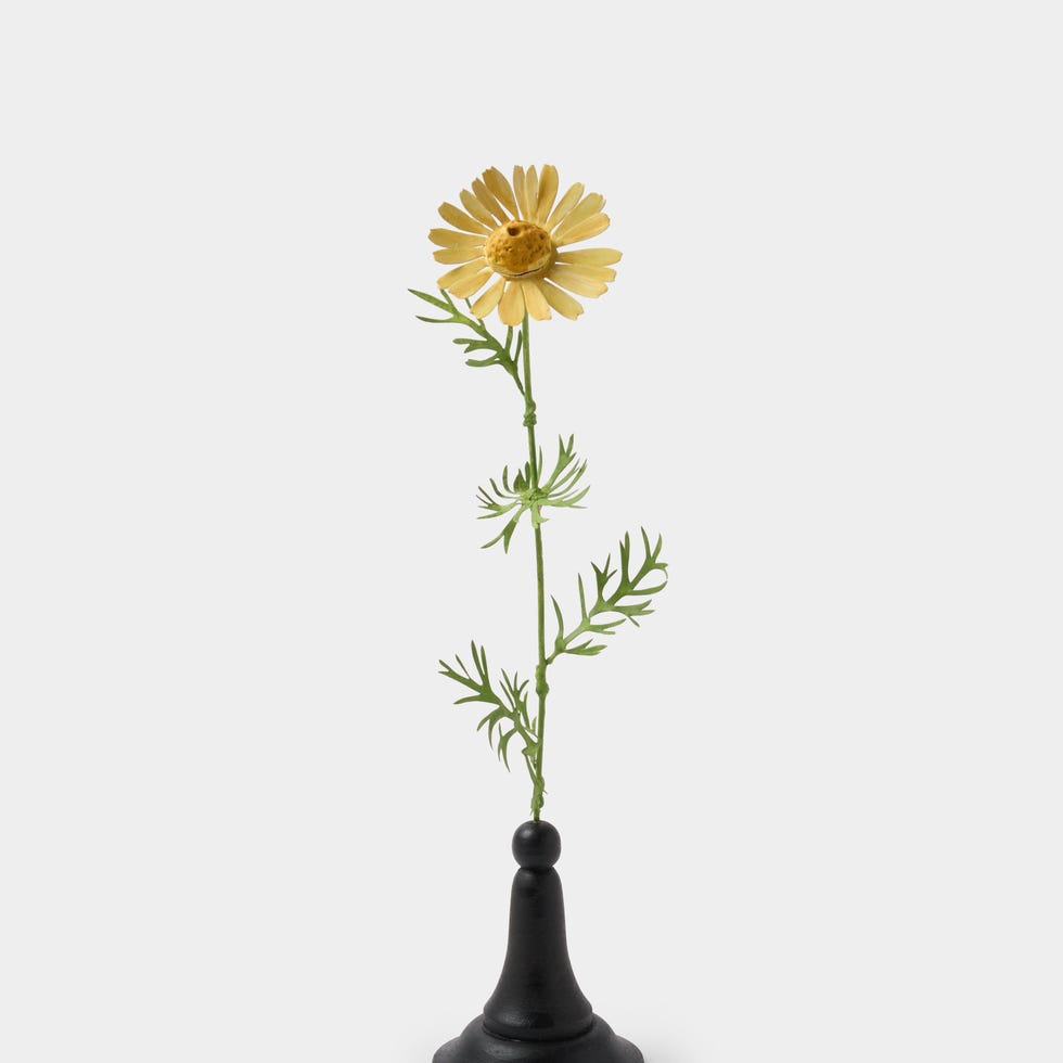 Erbavoglio Milano Hand-Painted Copper Ornamental Flower