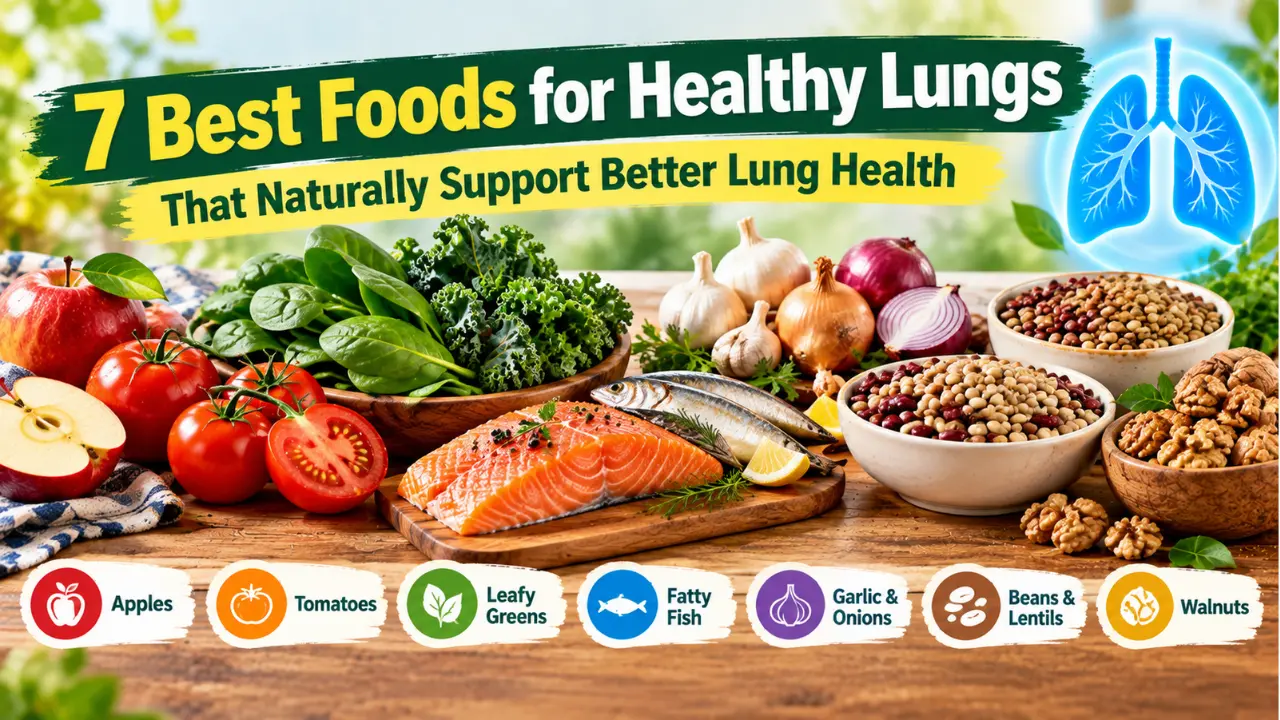 7 Best Foods for Healthy Lungs That Naturally Support Better Lung Health
