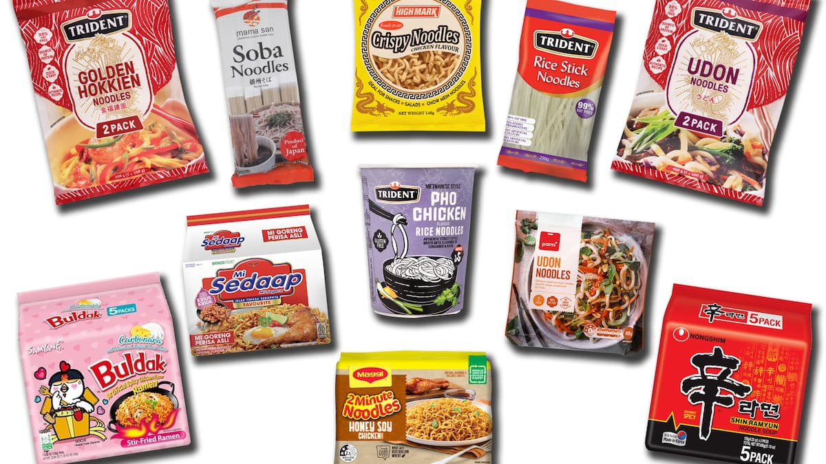 Which supermarket noodles are healthiest? The best everyday bases and instant picks
