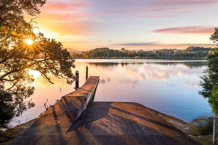 A property on Bishop Lane, near Matakana, with two luxury cabins and plans for a substantial home sold in July for $8.45 million. Photo / Supplied