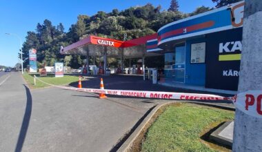 Staff threatened during robbery attempt at Napier petrol station