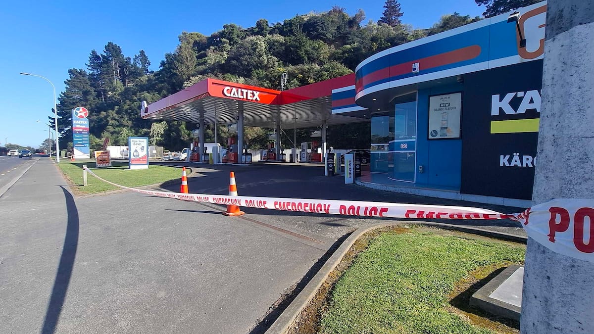Staff threatened during robbery attempt at Napier petrol station