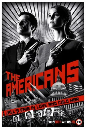 tv show poster for The Americans