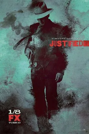 tv show poster for Justified