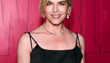 Selma Blair Has Curly Hair in Blonde Pixie Cut Transformation