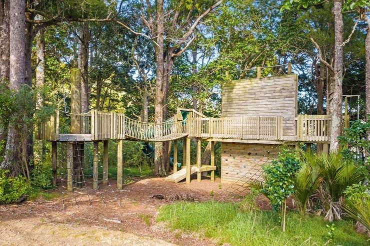 A property on Bishop Lane, near Matakana, with two luxury cabins and plans for a substantial home sold in July for $8.45 million. Photo / Supplied