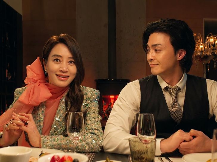Actors Kim Hye-soo, left, and Kim Ji-hoon in the Coupang Play series 'The Affair Was Just the Beginning' / Captured from Coupang Play