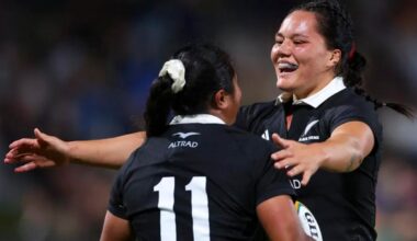 Ayesha Leti-I’iga and Kaipo Olsen-Baker return to start for Black Ferns against England - Stuff