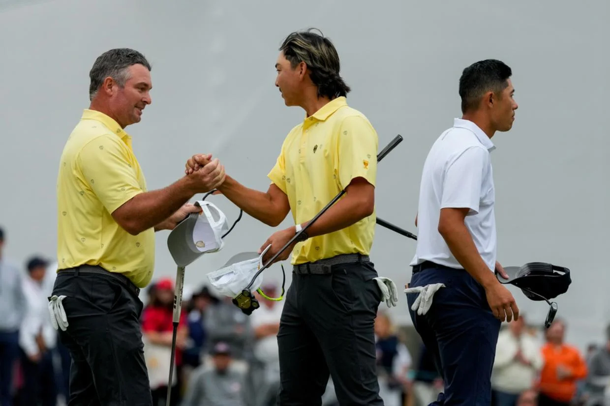 Ryan Fox turns tables after tough start to drive Internationals lead at the Presidents Cup - Stuff