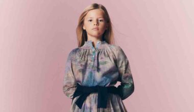 A look from Bonpoint's capsule collection with the Museum of Modern Art