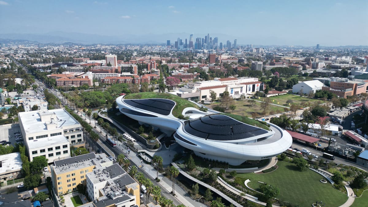 George Lucas personally welcomes Star Wars fans to his colossal new museum