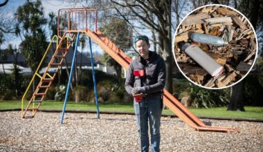 Christchurch playground: Small improvised explosive device found at Larch Reserve