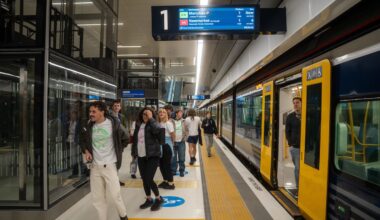 Auckland City Rail Link opens: First trains carry passengers through new tunnels