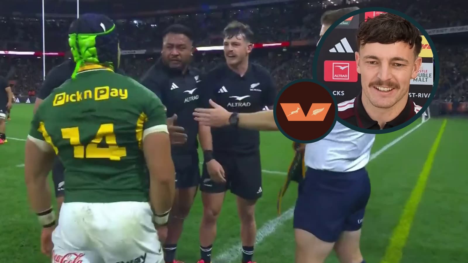 All Blacks winger addresses Cheslin Kolbe scuffle: 'I was surprised'