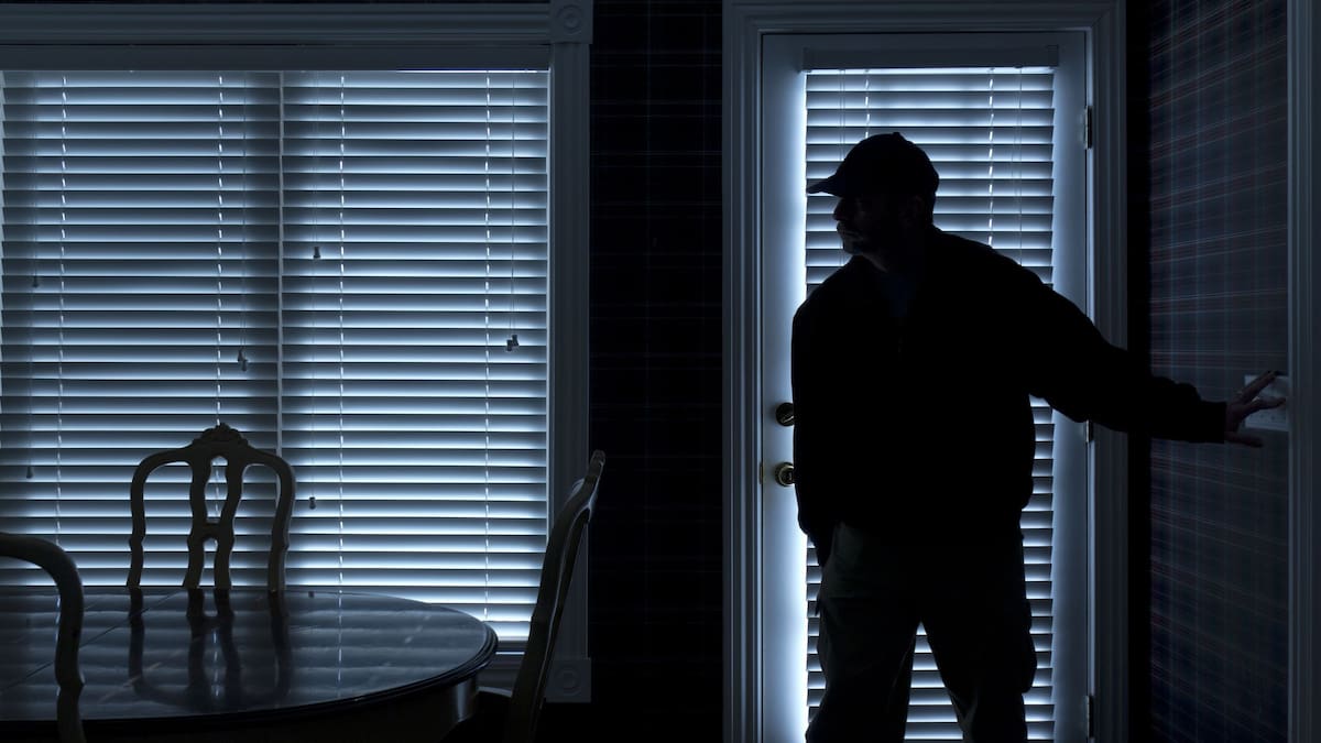 One-year-old busts Brandon Nepe hiding in bathroom wielding a pistol